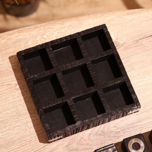 Изображение товара Настольная игра Sima-Land Крестики-нолики / 9916805 (манговое дерево)