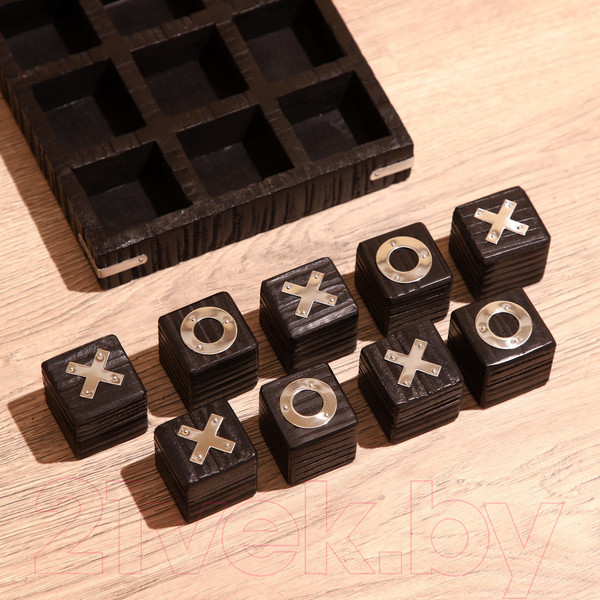 Изображение товара Настольная игра Sima-Land Крестики-нолики / 9916805 (манговое дерево)