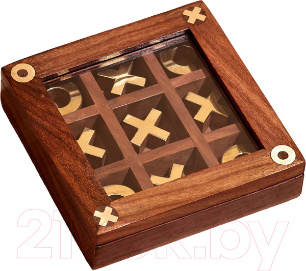 Изображение товара Настольная игра Sima-Land Крестики-нолики / 9916801 (манговое дерево)