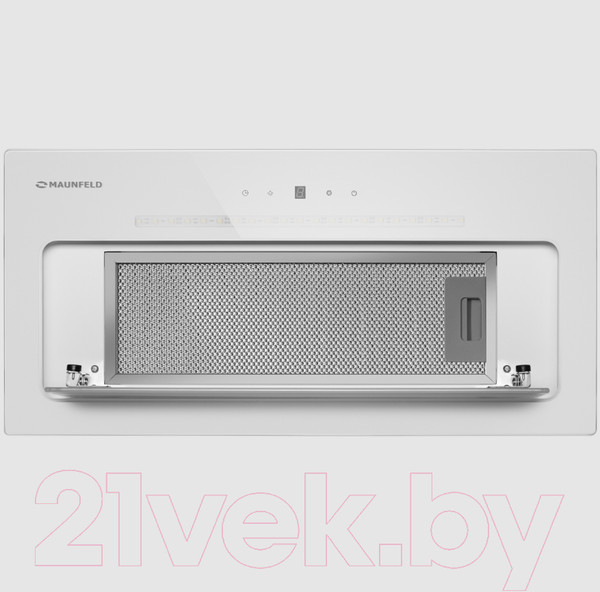 Изображение товара Вытяжка скрытая Maunfeld Trapeze 602SGG (белый)