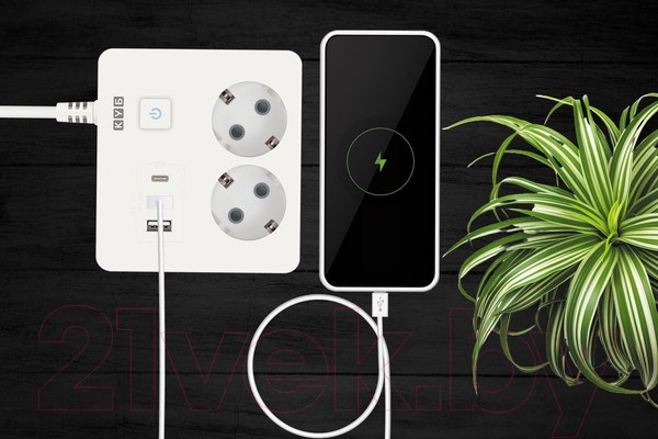 Изображение товара Удлинитель Power Cube PC-1-2М (1.9м)