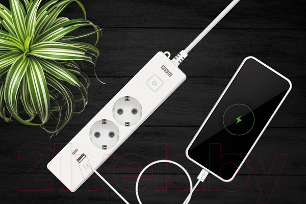 Изображение товара Удлинитель Power Cube PC-4-2М (1.9м)