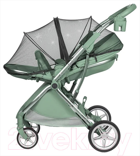 Изображение товара Детская прогулочная коляска Farfello Fest Lux / FL-13 (зеленый)