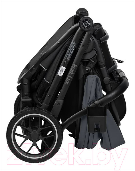 Изображение товара Детская прогулочная коляска Farfello Fest Lux / FL-11 (темно-серый)