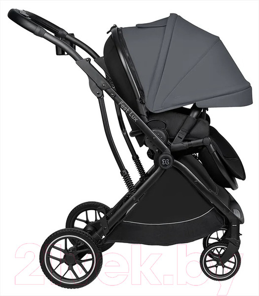 Изображение товара Детская прогулочная коляска Farfello Fest Lux / FL-11 (темно-серый)