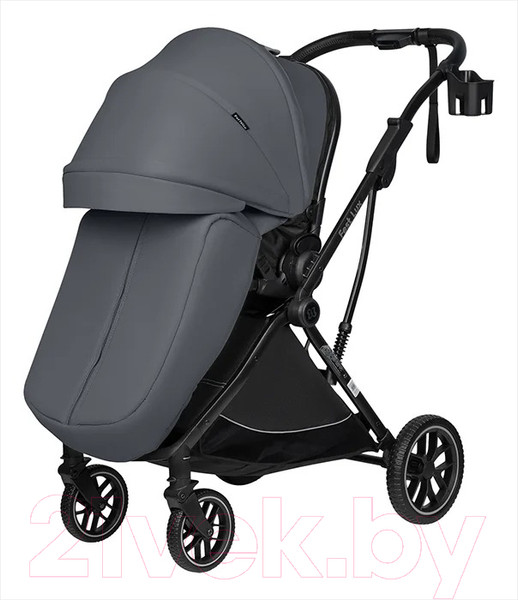 Изображение товара Детская прогулочная коляска Farfello Fest Lux / FL-11 (темно-серый)