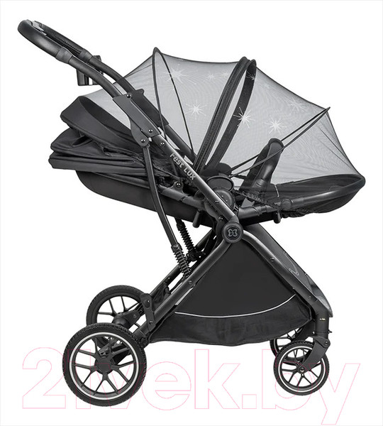 Изображение товара Детская прогулочная коляска Farfello Fest Lux / FL-12 (угольно-черный)