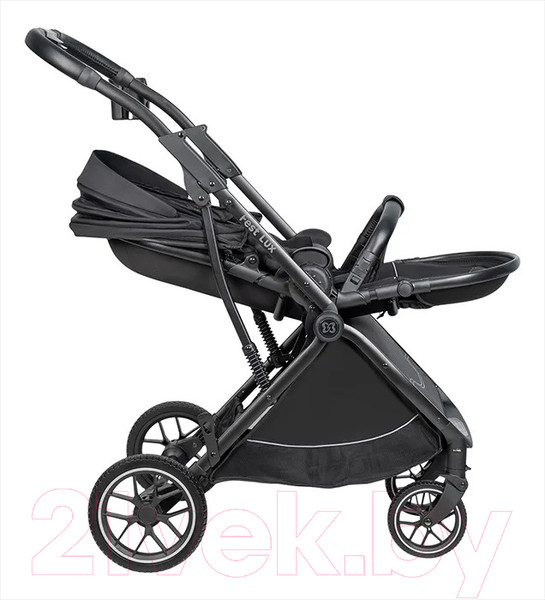 Изображение товара Детская прогулочная коляска Farfello Fest Lux / FL-12 (угольно-черный)