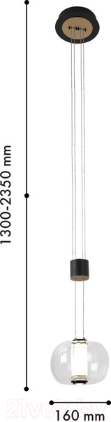 Изображение товара Потолочный светильник FAVOURITE 4492-1P