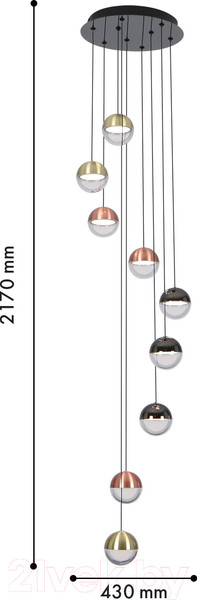 Изображение товара Люстра FAVOURITE 4371-9P