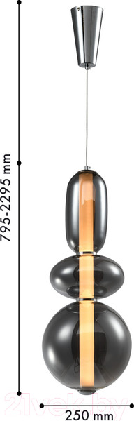 Изображение товара Потолочный светильник FAVOURITE 4254-3P