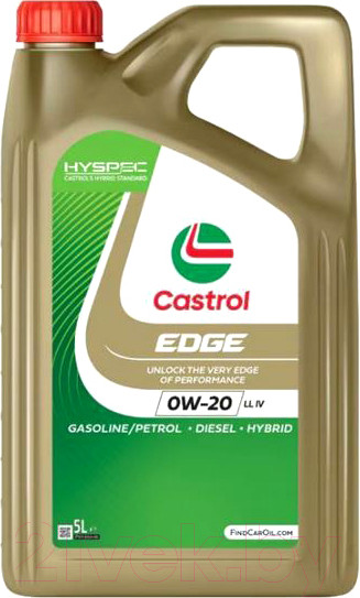 Изображение товара Моторное масло Castrol Edge LL IV 0W20 (5л)