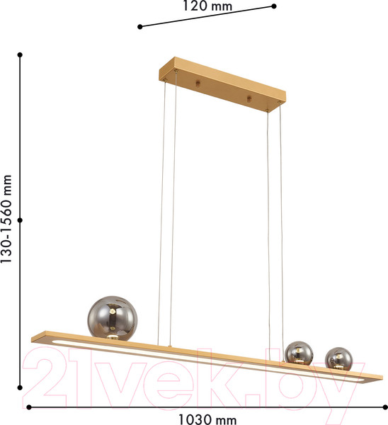 Изображение товара Люстра FAVOURITE 4549-3P