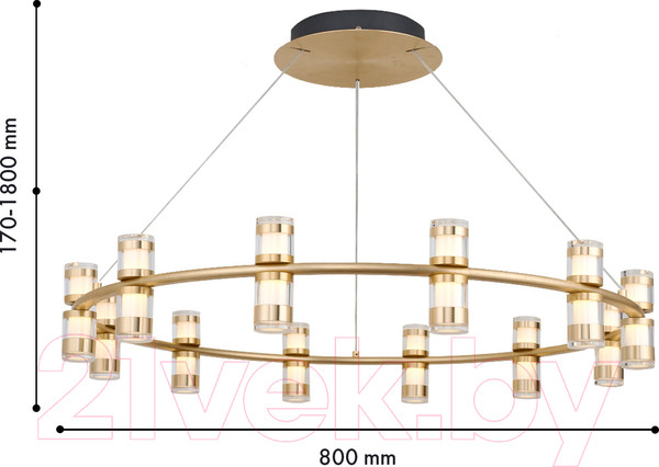 Изображение товара Люстра FAVOURITE 4323-12P