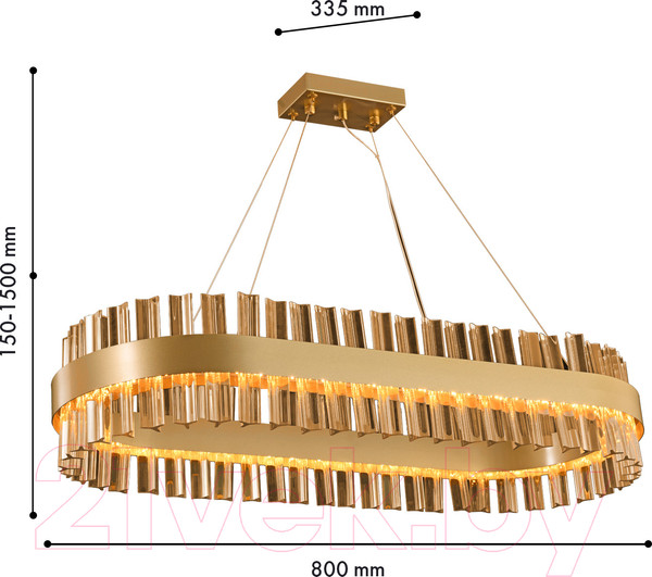 Изображение товара Потолочный светильник FAVOURITE 4263-8P
