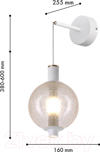 Изображение товара Бра FAVOURITE 4314-1W