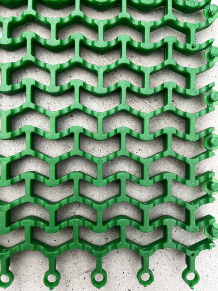 Изображение товара Коврик грязезащитный Ковропласт Волна (100х160, зеленый)