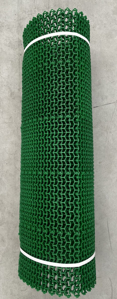 Изображение товара Коврик грязезащитный Ковропласт Волна (100х160, зеленый)