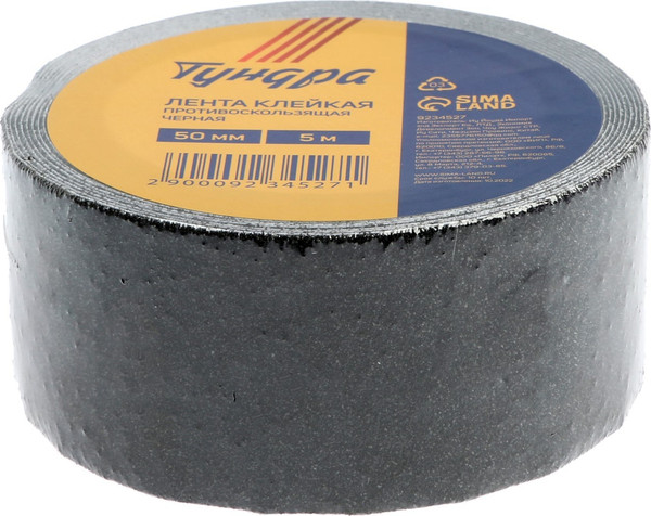 Изображение товара Скотч противоскользящий Tundra 9234527 (черный)