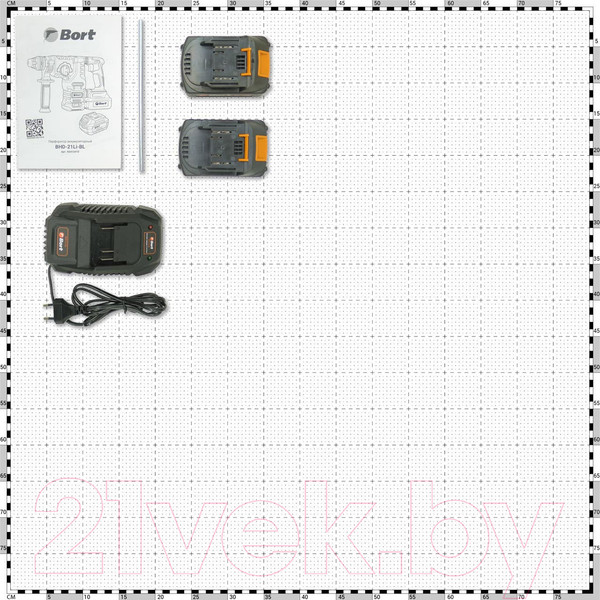 Изображение товара Перфоратор Bort BHD-21Li-BL (93413410)