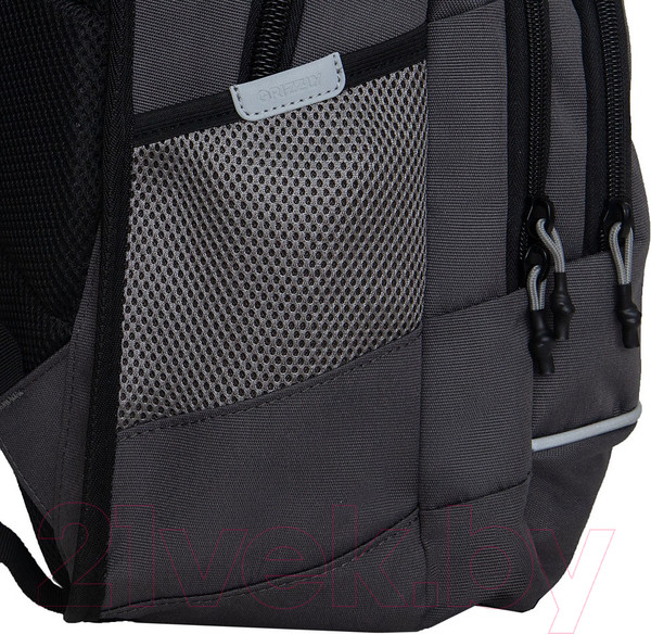 Изображение товара Школьный рюкзак Grizzly RB-450-3 (серый)