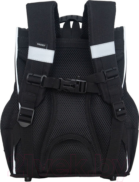 Изображение товара Школьный рюкзак Grizzly RAm-484-7 (черный)