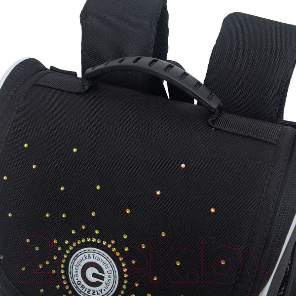 Изображение товара Школьный рюкзак Grizzly RAm-484-7 (черный)