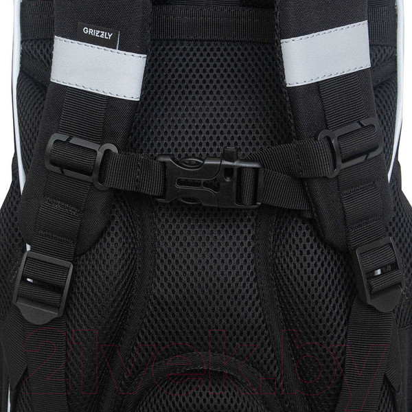 Изображение товара Школьный рюкзак Grizzly RAm-484-7 (черный)
