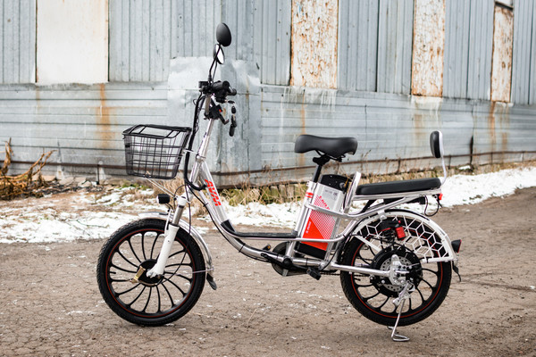 Изображение товара Электровелосипед AVM E-ALFA 20 Pro (серебристый)