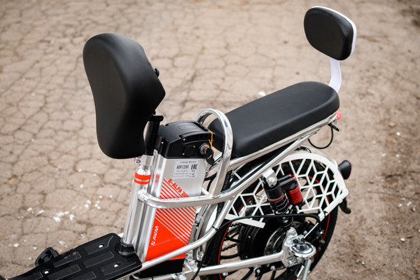 Изображение товара Электровелосипед AVM E-ALFA 20 Pro (серебристый)