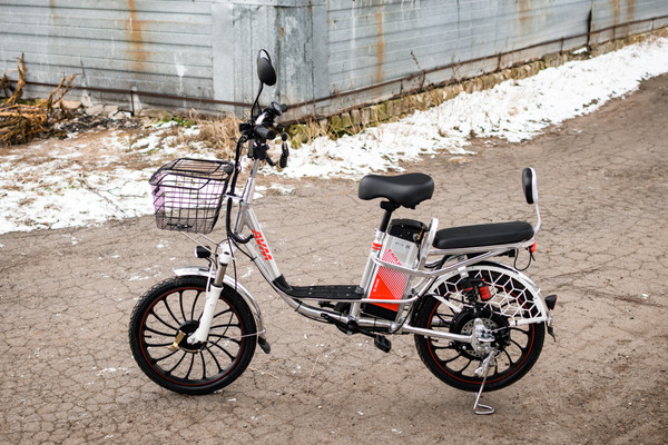 Изображение товара Электровелосипед AVM E-ALFA 20 Pro (серебристый)