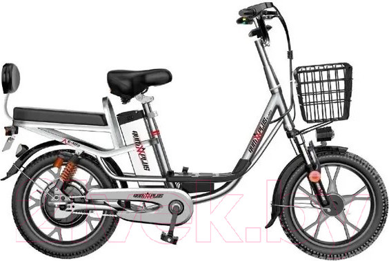 Изображение товара Электровелосипед AVM E-ALFA 20 Pro (серебристый)