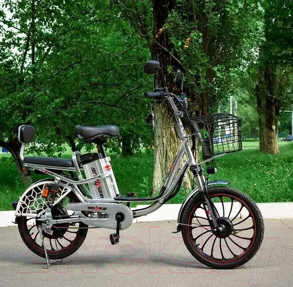 Изображение товара Электровелосипед AVM E-ALFA 20 Pro (серебристый)