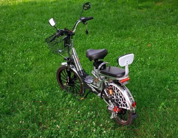 Изображение товара Электровелосипед AVM E-ALFA 20 Pro (серебристый)