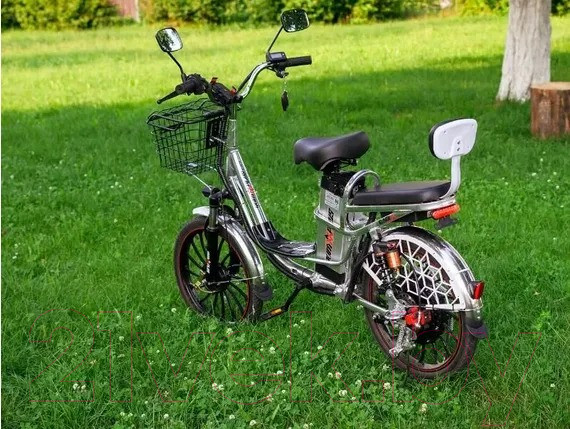Изображение товара Электровелосипед AVM E-ALFA 20 Pro (серебристый)