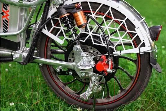 Изображение товара Электровелосипед AVM E-ALFA 20 Pro (серебристый)