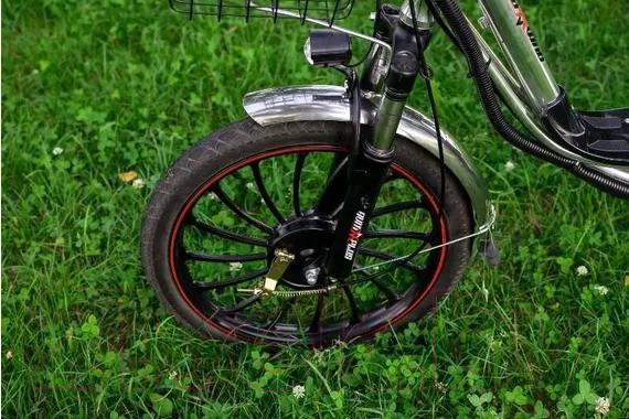 Изображение товара Электровелосипед AVM E-ALFA 20 Pro (серебристый)