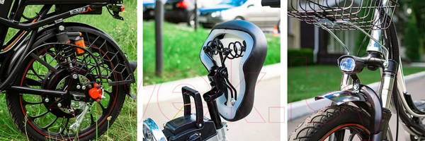 Изображение товара Электровелосипед AVM E-ALFA 20 Pro (серебристый)