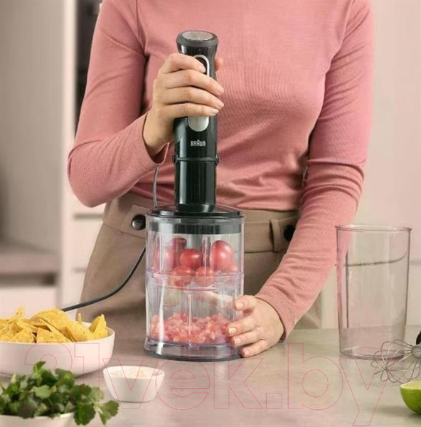 Изображение товара Блендер погружной Braun MQ55755MBK (0X22111502)