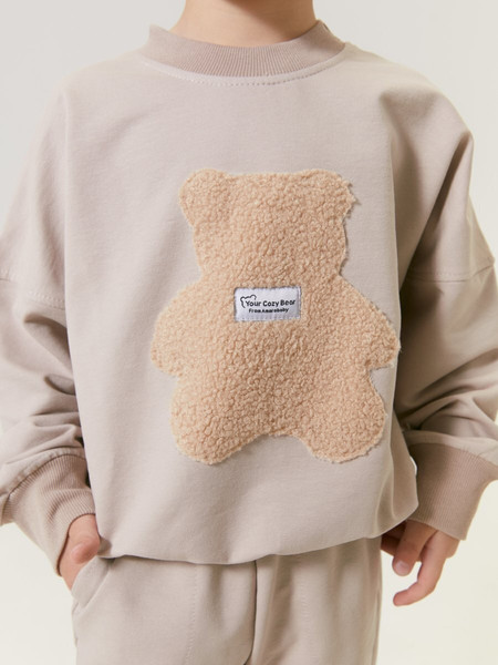 Изображение товара Костюм для малышей Amarobaby Teddy / AB-OD24-T11/03-104 (бежевый, р.104)