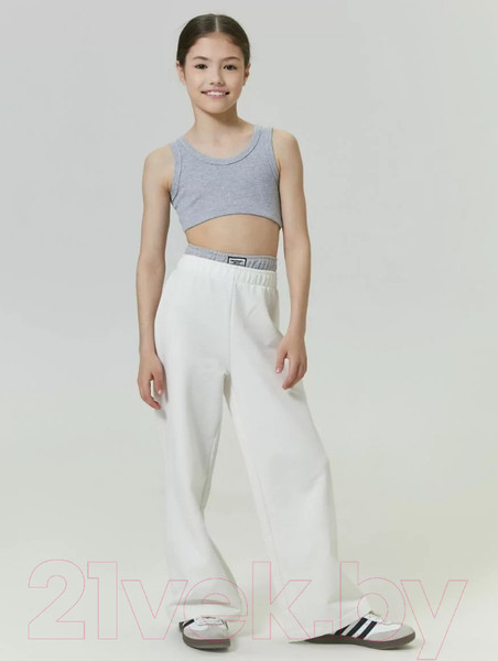 Изображение товара Штаны детские Amarobaby Twice / AB-OD24-T6/00-146 (белый, р.146)