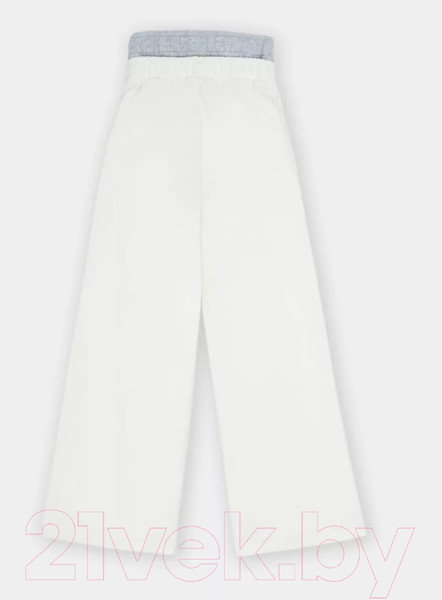 Изображение товара Штаны детские Amarobaby Twice / AB-OD24-T6/00-152 (белый, р.152)