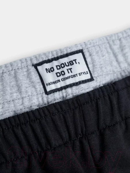 Изображение товара Штаны детские Amarobaby Twice / AB-OD24-T6/09-134 (черный, р.134)