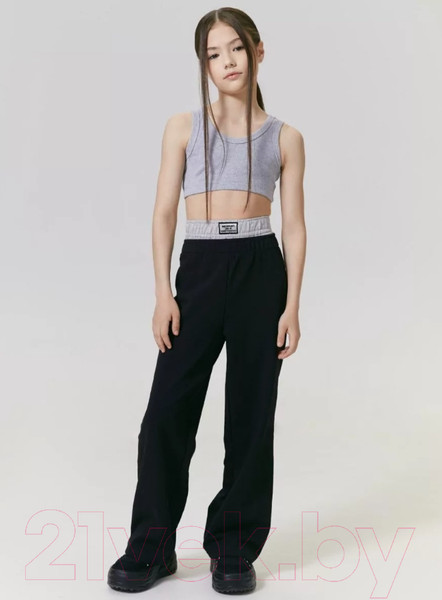 Изображение товара Штаны детские Amarobaby Twice / AB-OD24-T6/09-134 (черный, р.134)