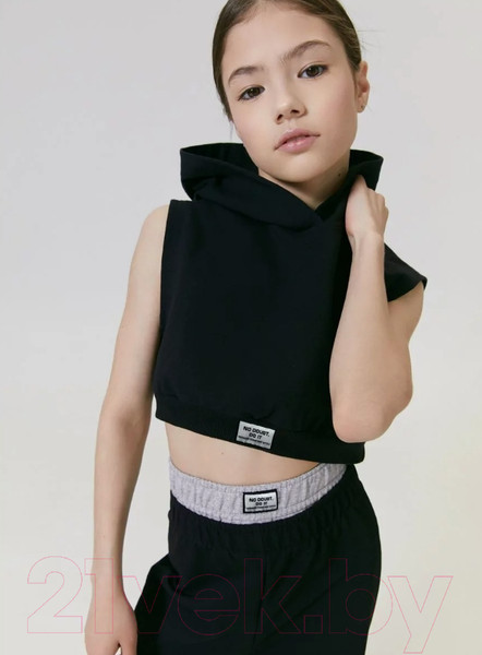 Изображение товара Штаны детские Amarobaby Twice / AB-OD24-T6/09-134 (черный, р.134)