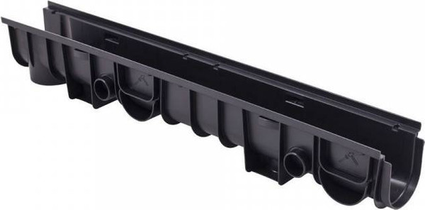 Изображение товара Лоток водоотводный Альта-профиль 110 1.015x0.138x0.15м (черный)