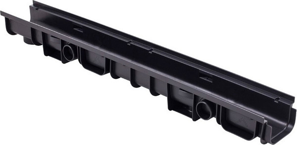 Изображение товара Лоток водоотводный Альта-профиль 60 1.015x0.138x0.1м (черный)