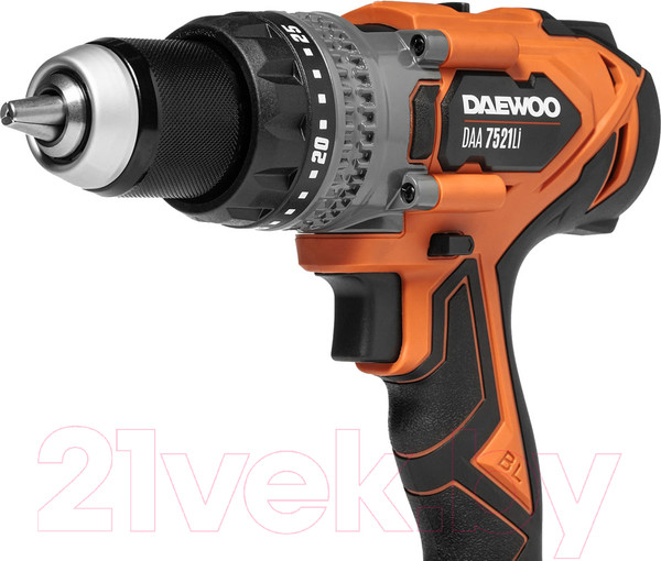 Изображение товара Аккумуляторная дрель-шуруповерт Daewoo Power DAA 7521Li SET
