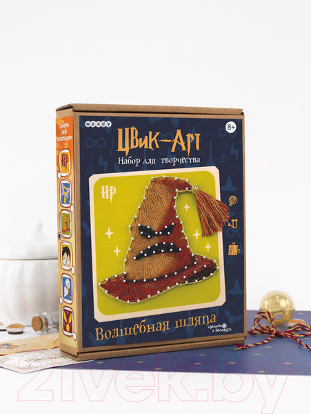 Изображение товара Набор для творчества «изонить» Woody Цвик-арт. Волшебная шляпа / 07760
