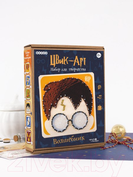 Изображение товара Набор для творчества «изонить» Woody Цвик-арт. Волшебник / 07753